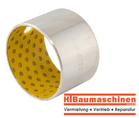 Stahl / Acetalharz Verbund Gleitlager Buchsen Typ POM-MET