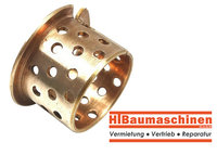Bronze Gleitlager Buchsen mit Bund (durchgelocht) Typ BMB/L
